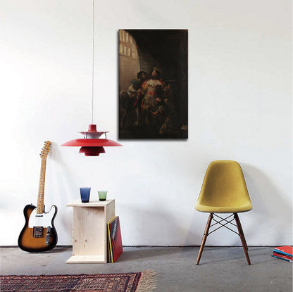 Saint Hermenegild in Prison - by Francisco Goya y Lucientes