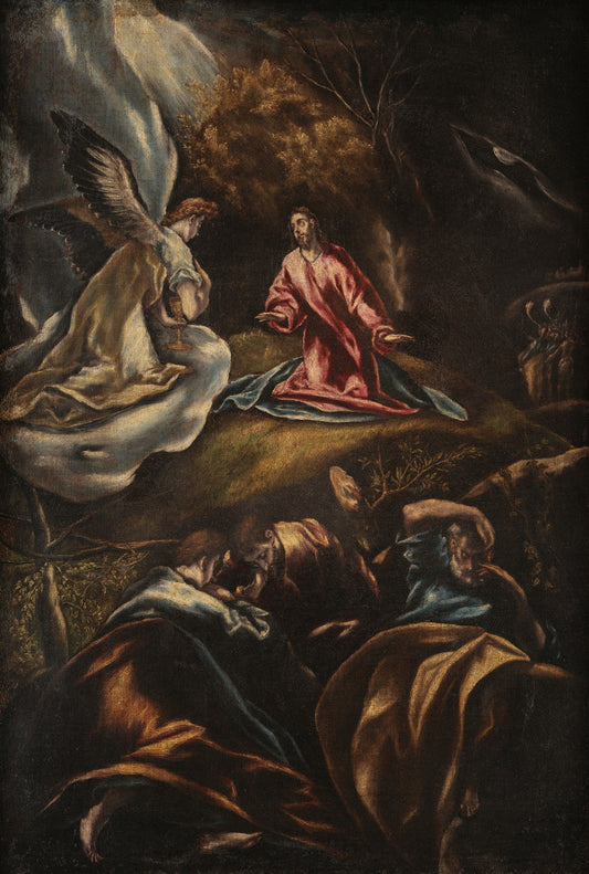 Jesus in the Garden of Olives by El Greco