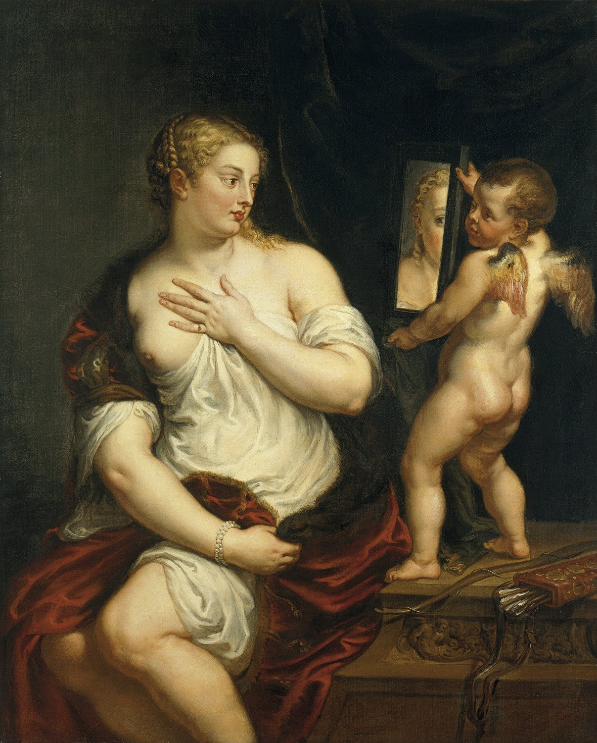 Venus and Cupid by Peter Paul Rubens