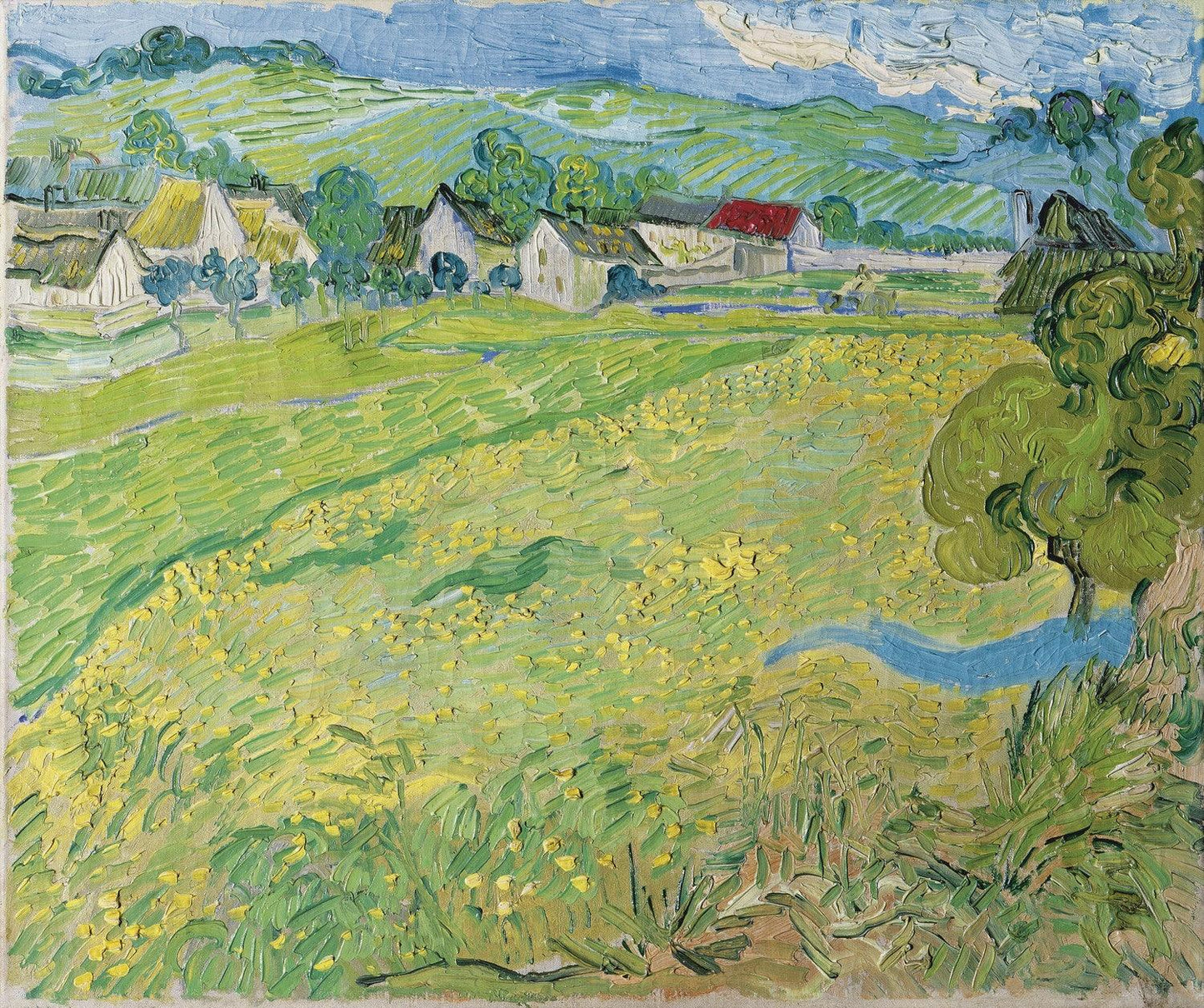 "Les Vessenots" in Auvers by Vincent van Gogh