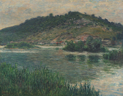 Paisaje en Port-Villez by Claude Monet