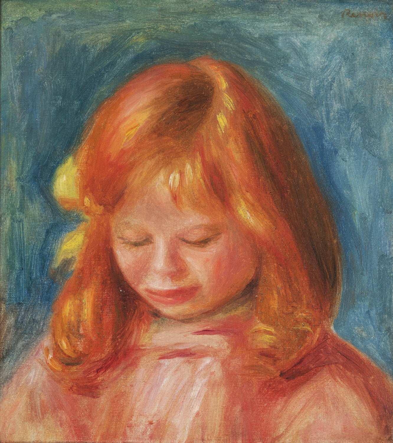 Retrato de Jean Renoir by Pierre-Auguste Renoir