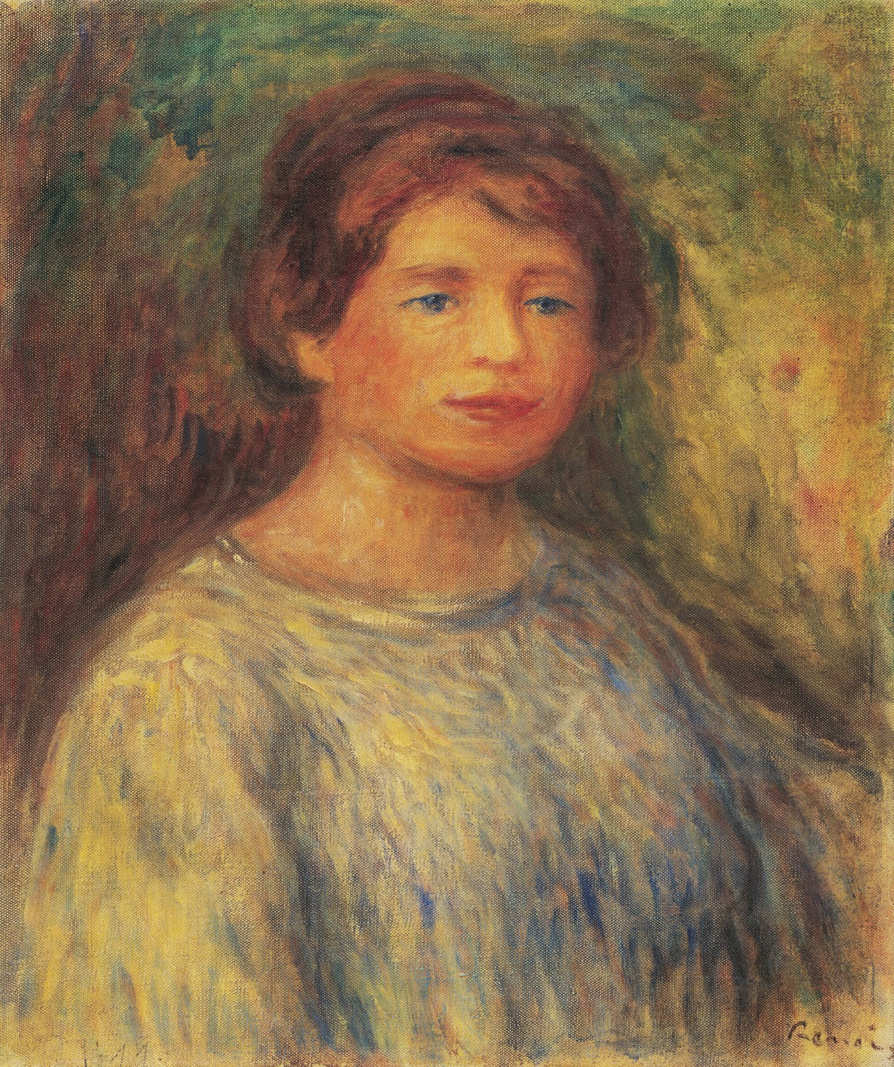 Portrait of a Woman by Pierre-Auguste Renoir