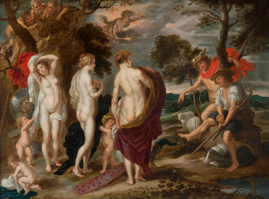 El juicio de Paris by Peter Paul Rubens