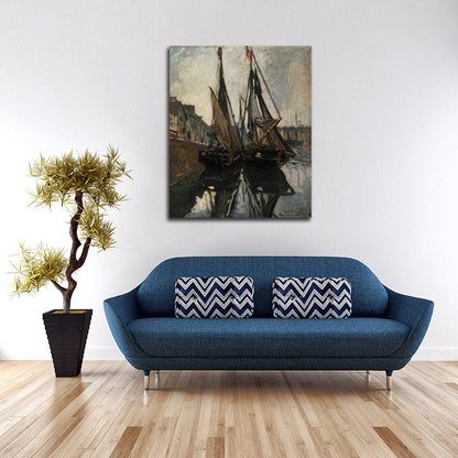 Boats - by Claude Monet