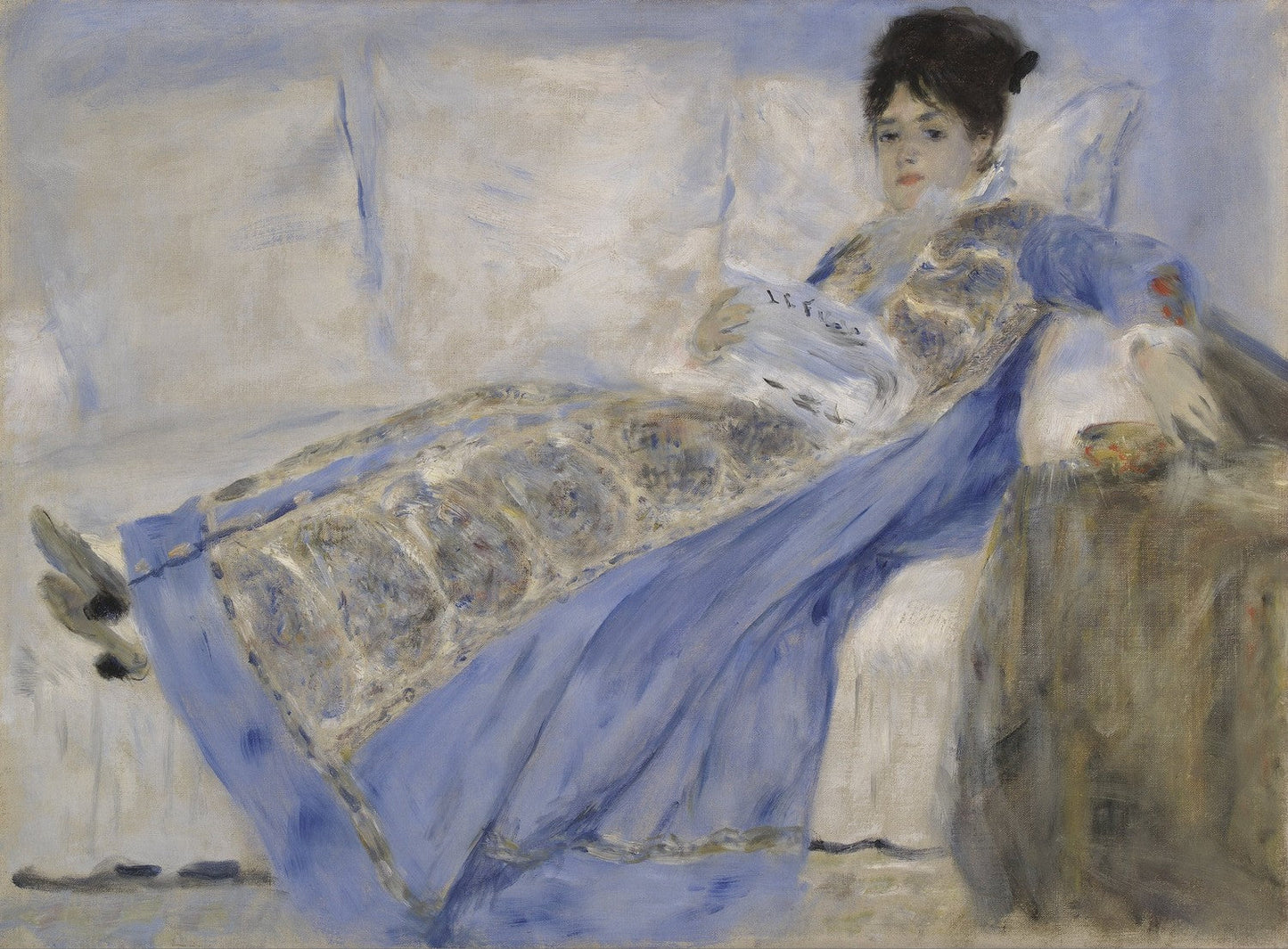 Portrait of Madame Claude Monet by Pierre-Auguste Renoir