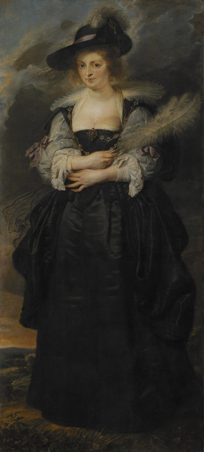 Portrait of Helena Fourment by Peter Paul Rubens