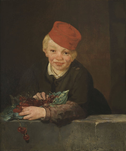 Boy with Cherries by Édouard Manet