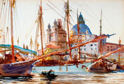 Santa Maria Della Salute Church, Venice by John Singer Sargent