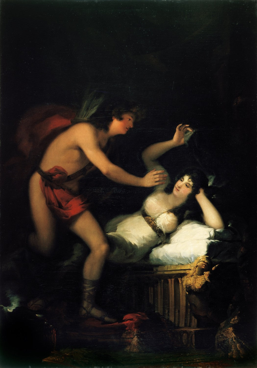 Allegory of Love, Cupid and Psyche [?] by Francisco Goya y Lucientes