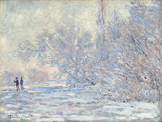 Frost at Giverny by Claude Monet