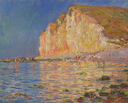 Low Tide at Les Petites-Dalles by Claude Monet