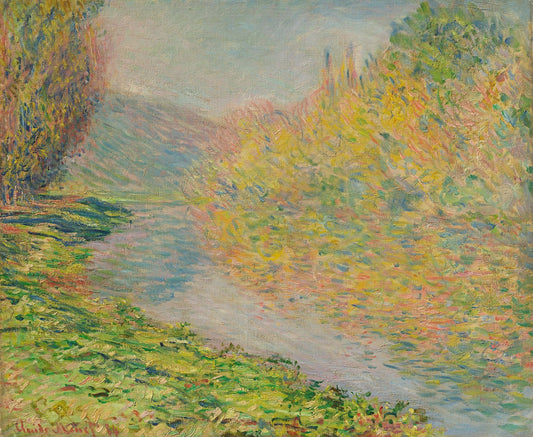 Autumn at Jeufosse by Claude Monet