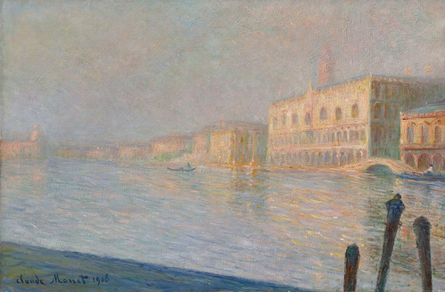 The Palazzo Ducale by Claude Monet