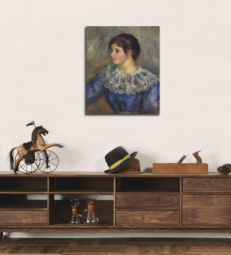 Study of a Woman - by Pierre-Auguste Renoir