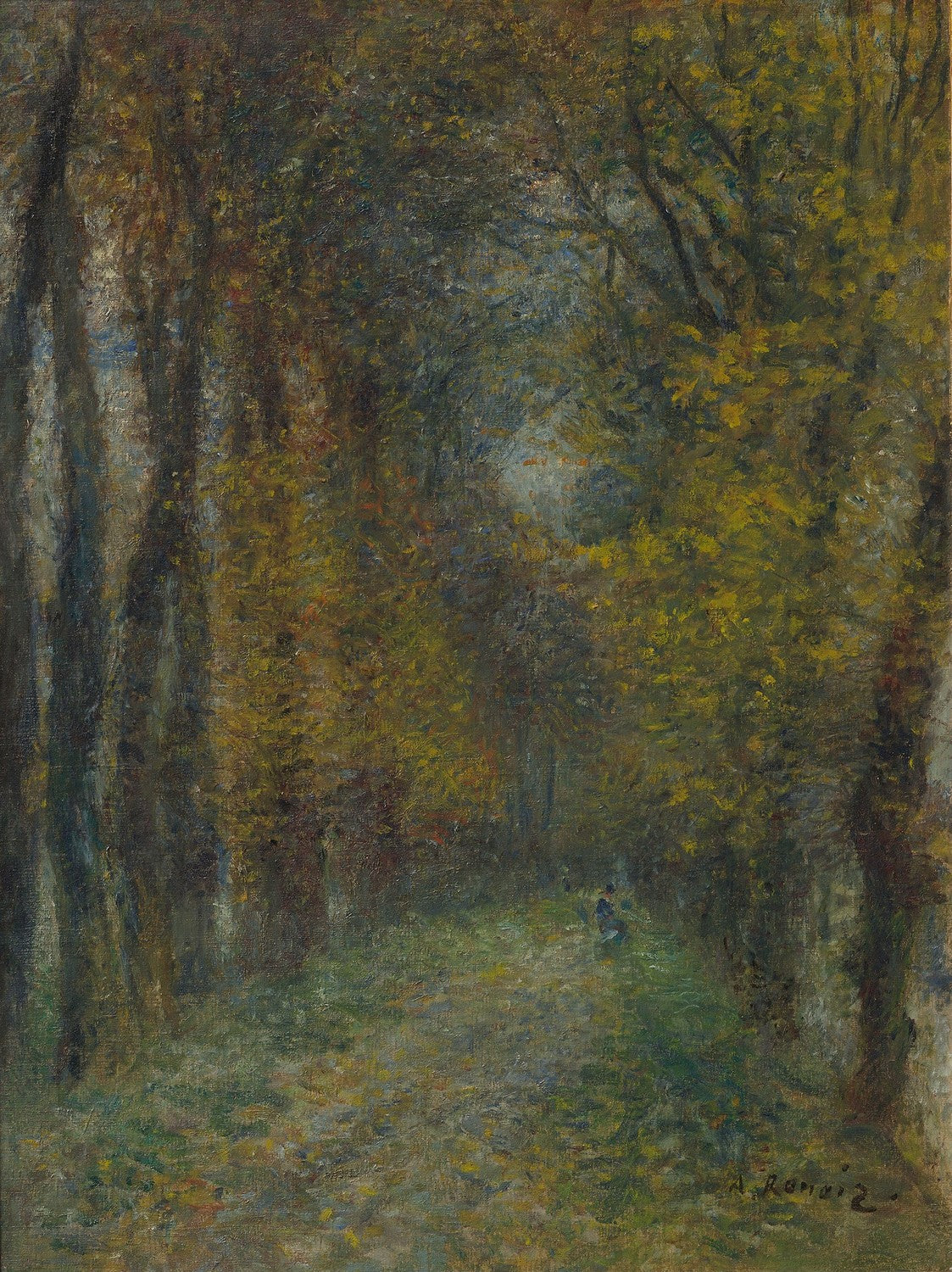 Shaded Path by Pierre-Auguste Renoir