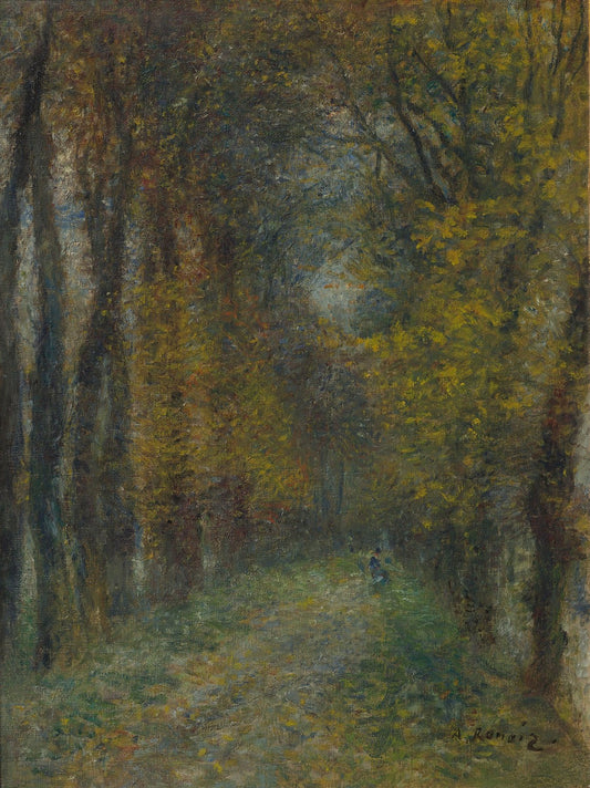 Shaded Path by Pierre-Auguste Renoir