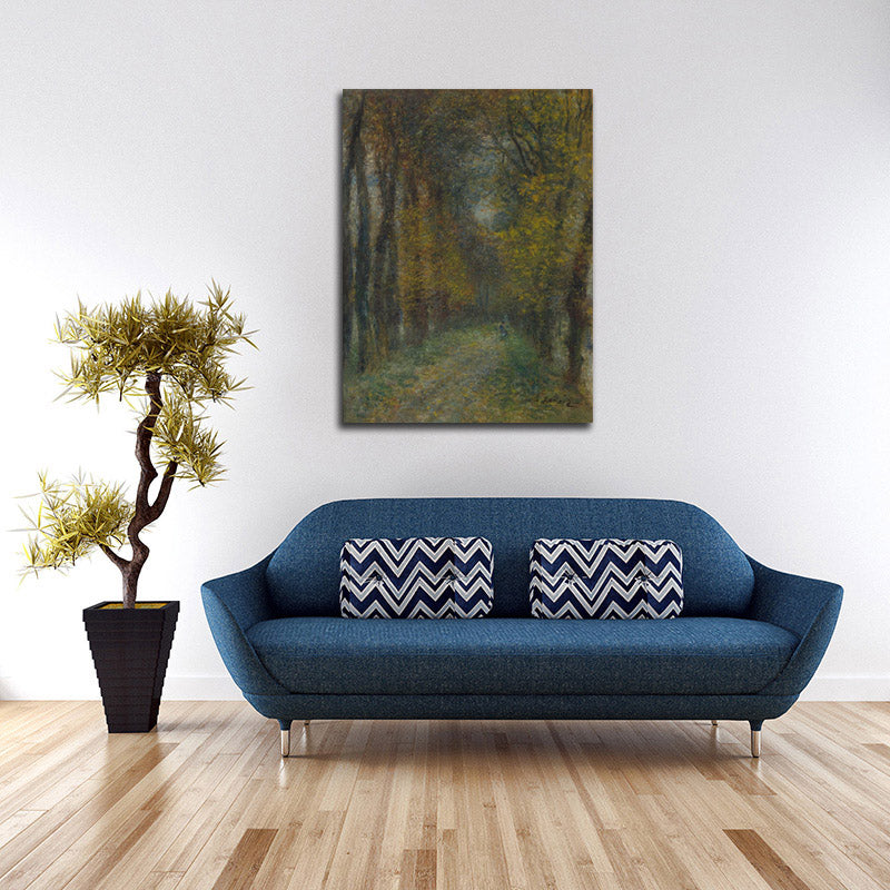 Shaded Path - by Pierre-Auguste Renoir