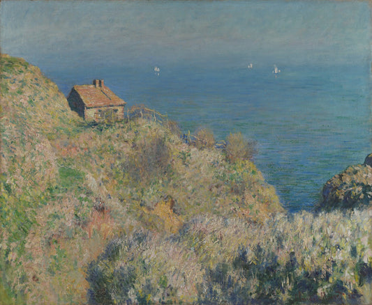 La maison du pêcheur, Varengeville by Claude Monet