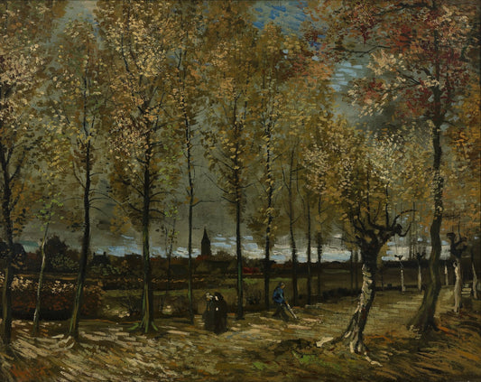 Poplars near Nuenen by Vincent van Gogh