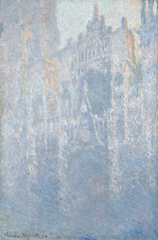 Le portail, brouillard matinal (The Portal (Morning Fog)) by Claude Monet