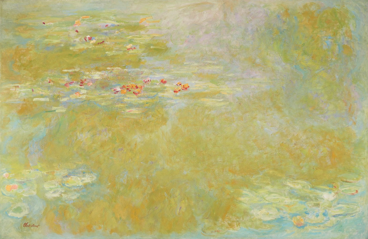 Le bassin aux nymphéas (The Water-Lily Pond) by Claude Monet