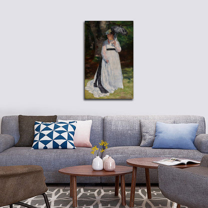 Lise – La femme à l'ombrelle (Lise with a Parasol) - by Pierre-Auguste Renoir