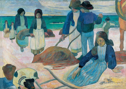 Ramasseuses de varech (II) (The Kelp Gatherers (II)) by Paul Gauguin