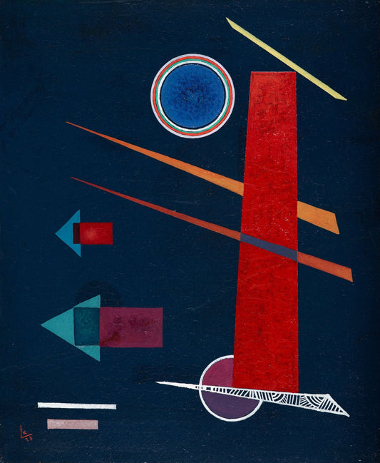 Powerful Red by Wassily Kandinsky