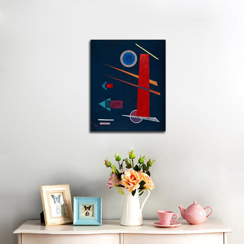 Powerful Red - by Wassily Kandinsky