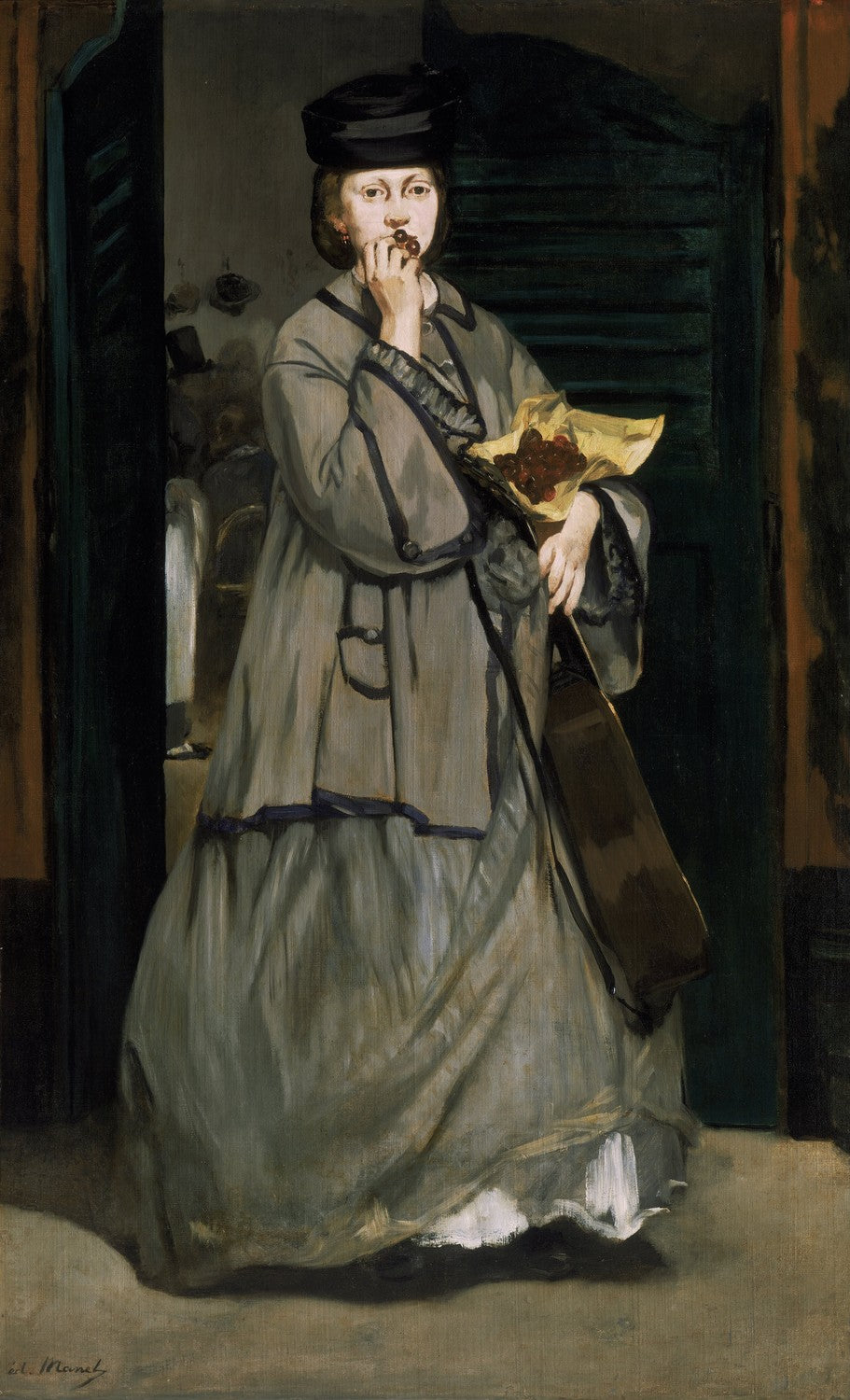 Street Singer by Édouard Manet