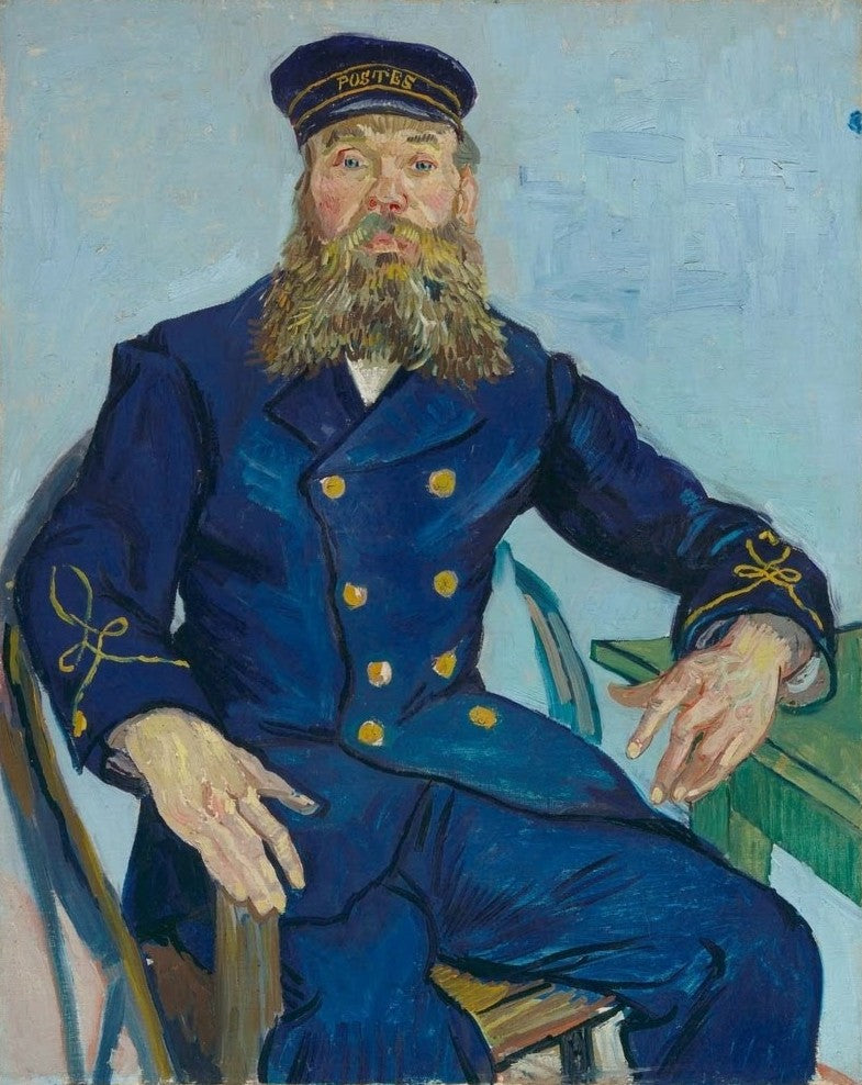 Postman Joseph Roulin by Vincent van Gogh