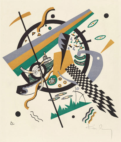 Kleine Welten IV by Wassily Kandinsky