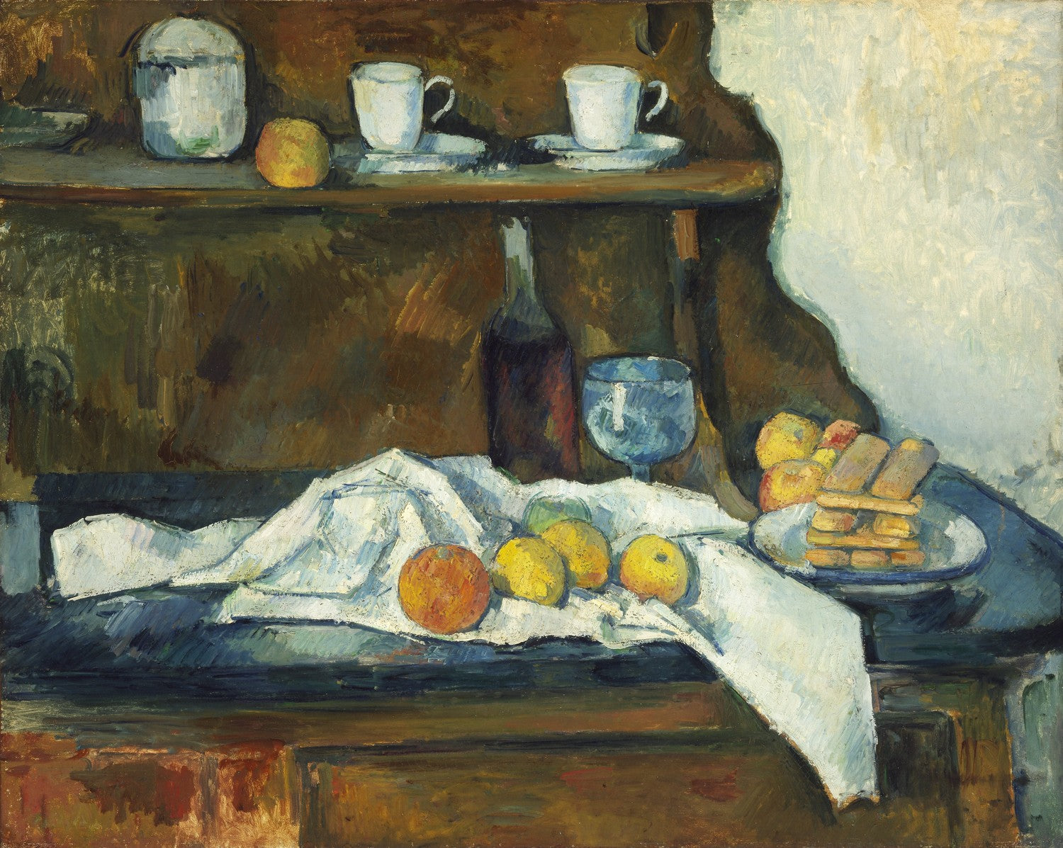 The Buffet by Paul Cézanne