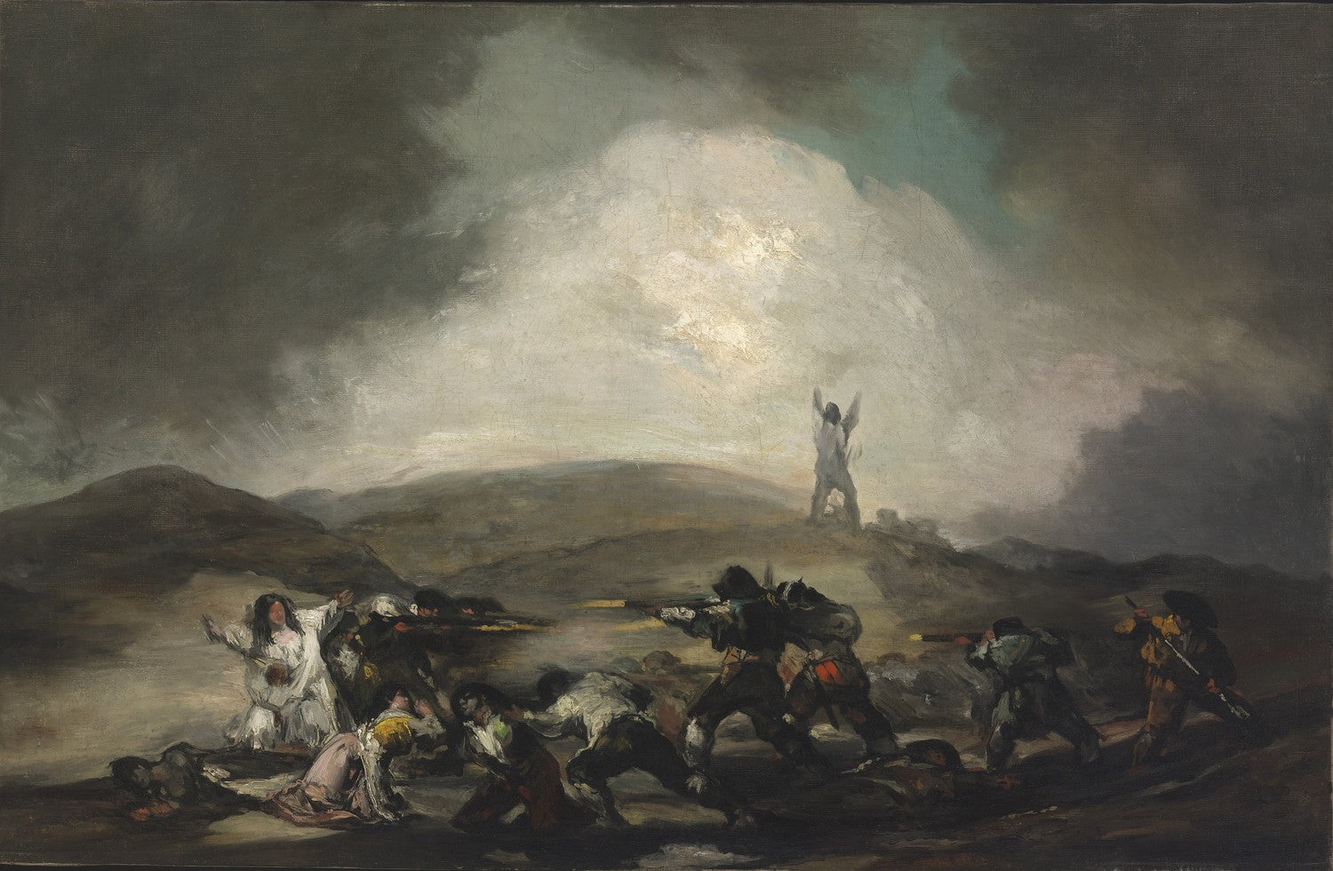 A Scene from the Spanish War of Independence by Francisco Goya y Lucientes