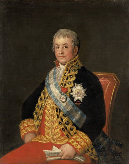 Portrait of José Antonio Marqués de Caballero by Francisco Goya y Lucientes