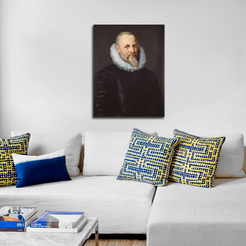 Portrait of Jan I Moretus - by Peter Paul Rubens