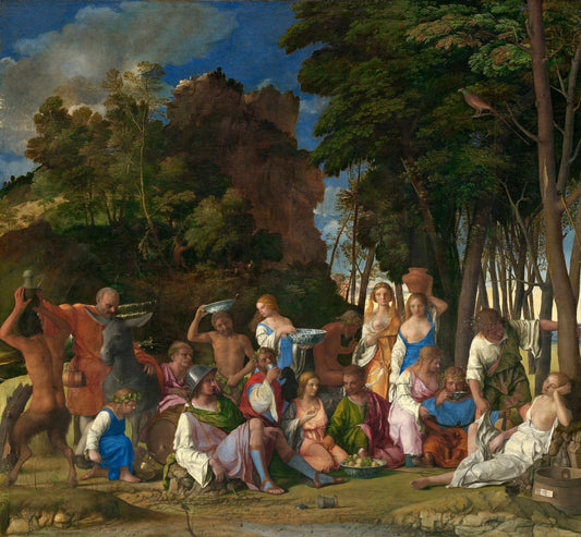 The Feast of the Gods by Titian