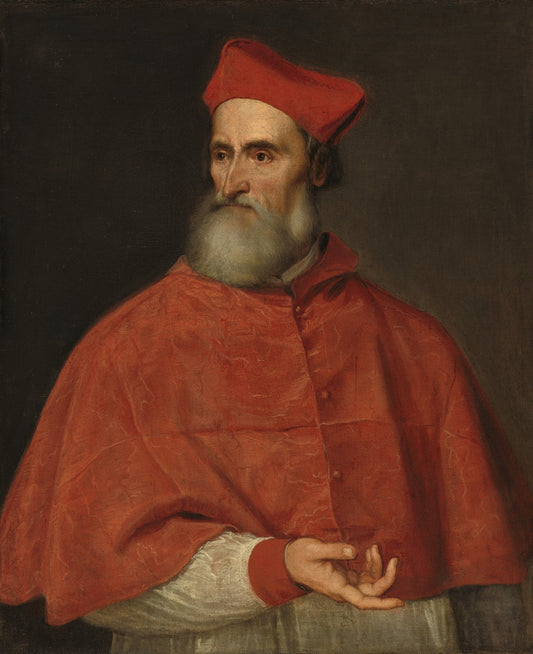 Cardinal Pietro Bembo by Titian