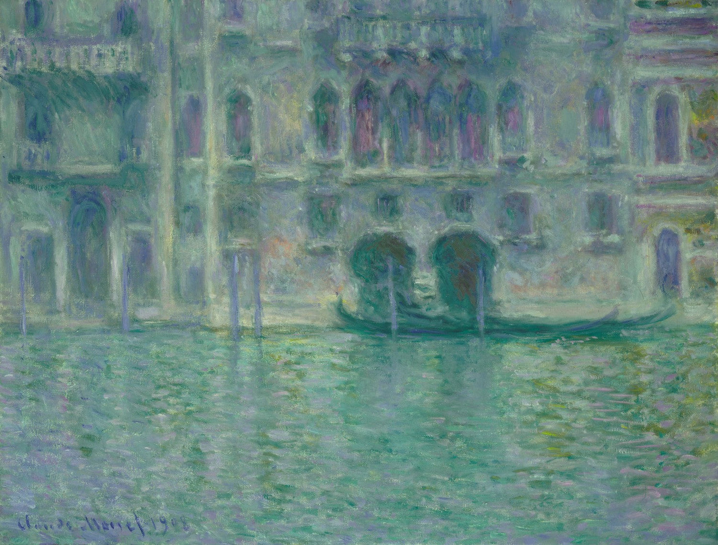 Palazzo da Mula, Venice by Claude Monet