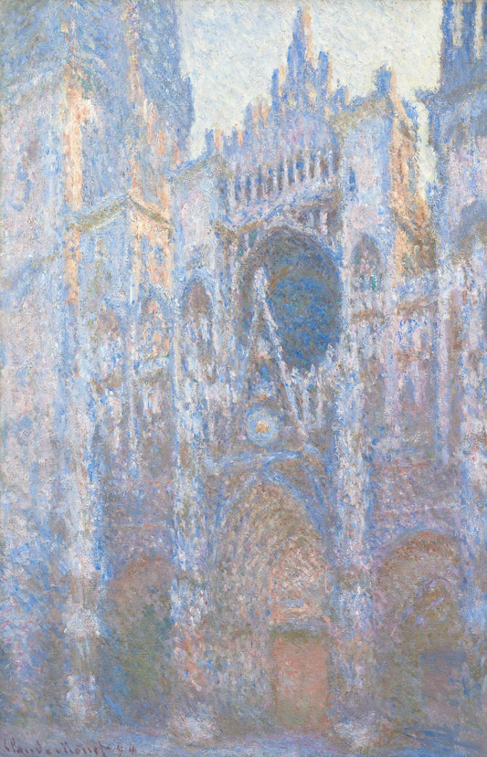 Rouen Cathedral, West Façade by Claude Monet