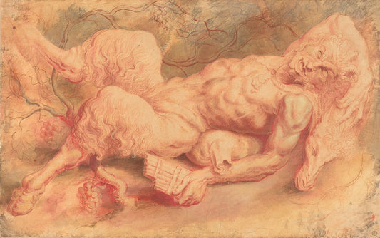 Pan Reclining by Peter Paul Rubens