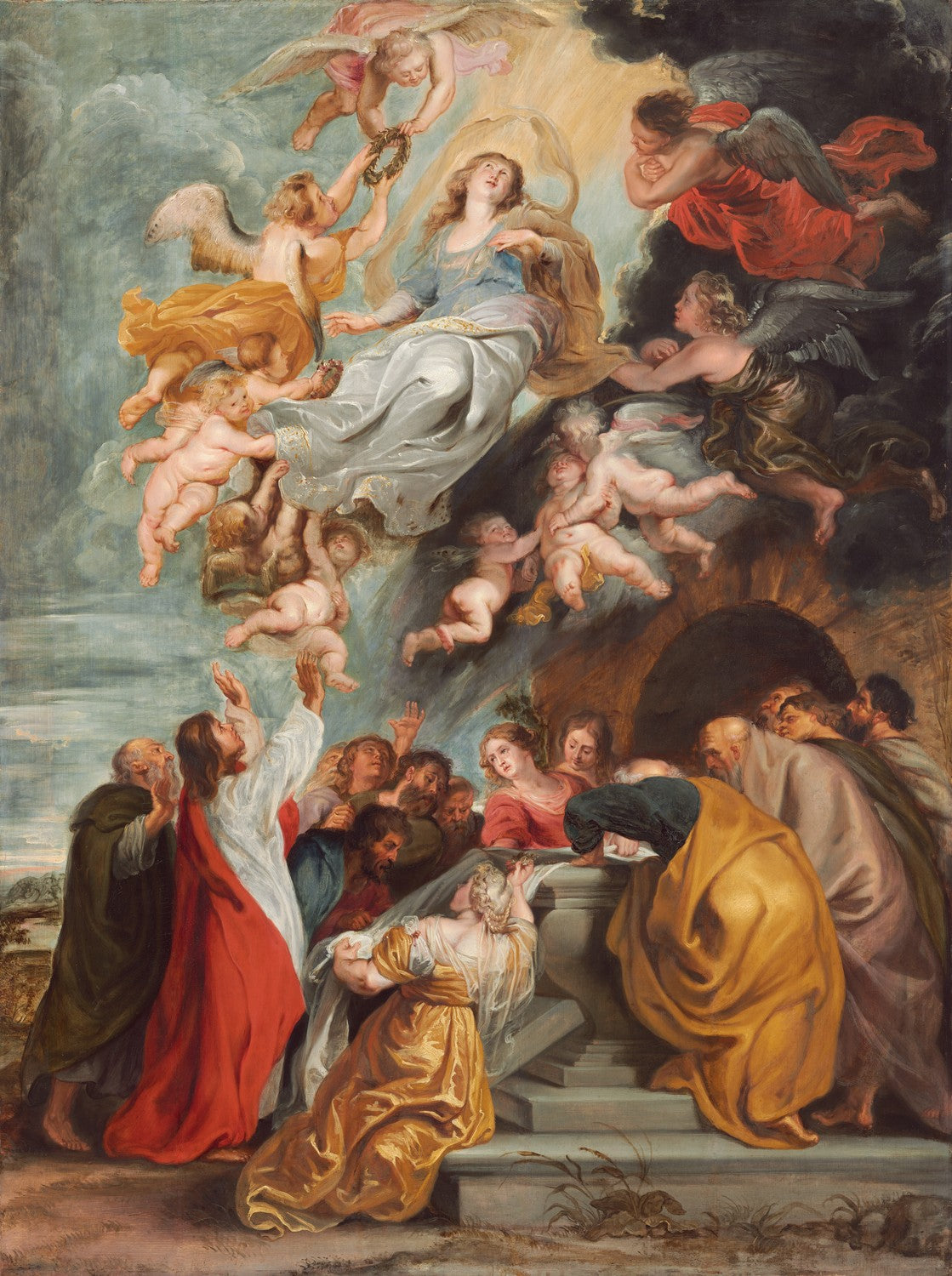 The Assumption of the Virgin by Peter Paul Rubens