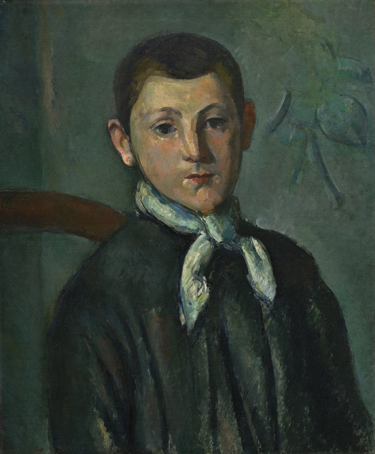 Louis Guillaume by Paul Cézanne