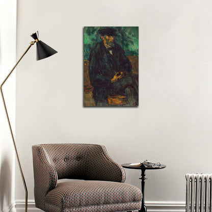 The Gardener Vallier - by Paul Cézanne