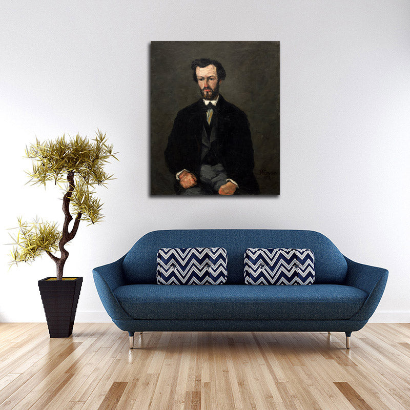 Antony Valabrègue - by Paul Cézanne