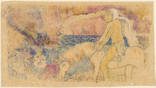 The Pony by Paul Gauguin