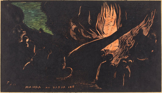 Mahna no Varua Ino (The Devil Speaks) by Paul Gauguin