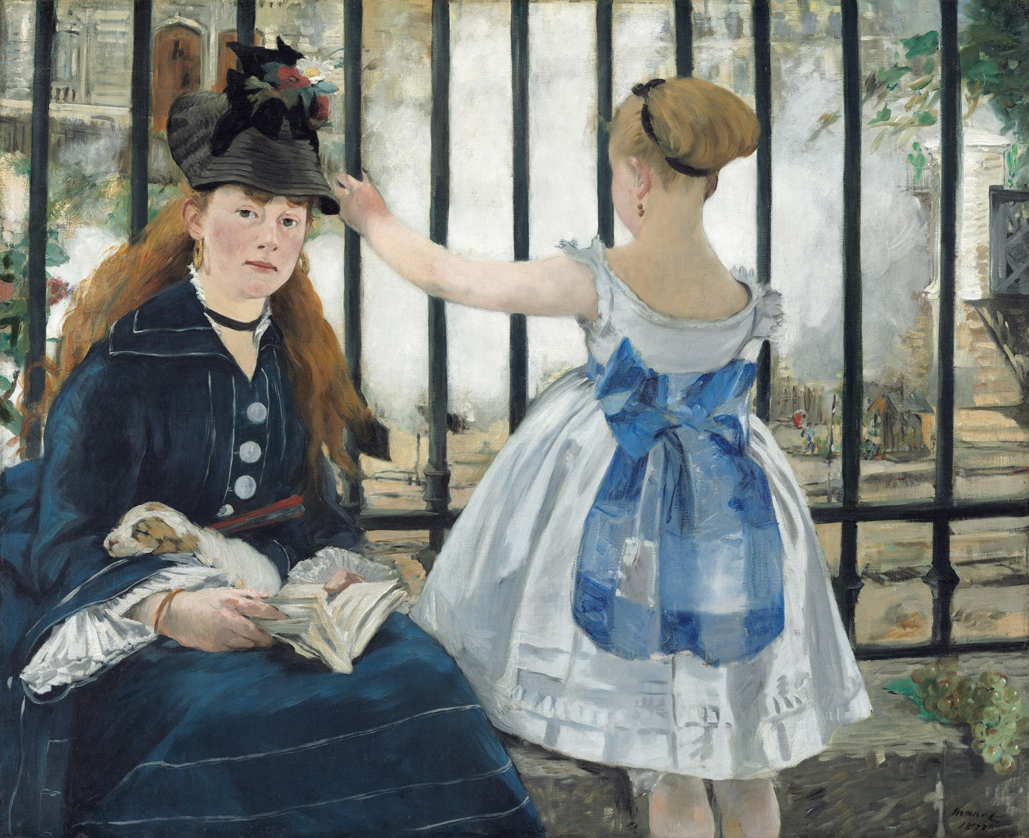 The Railway by ?douard Manet