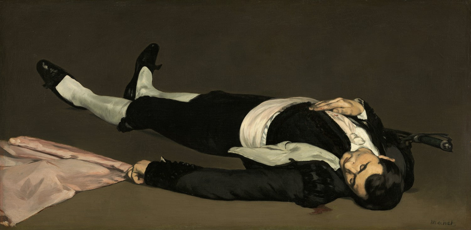 The Dead Toreador by ?douard Manet